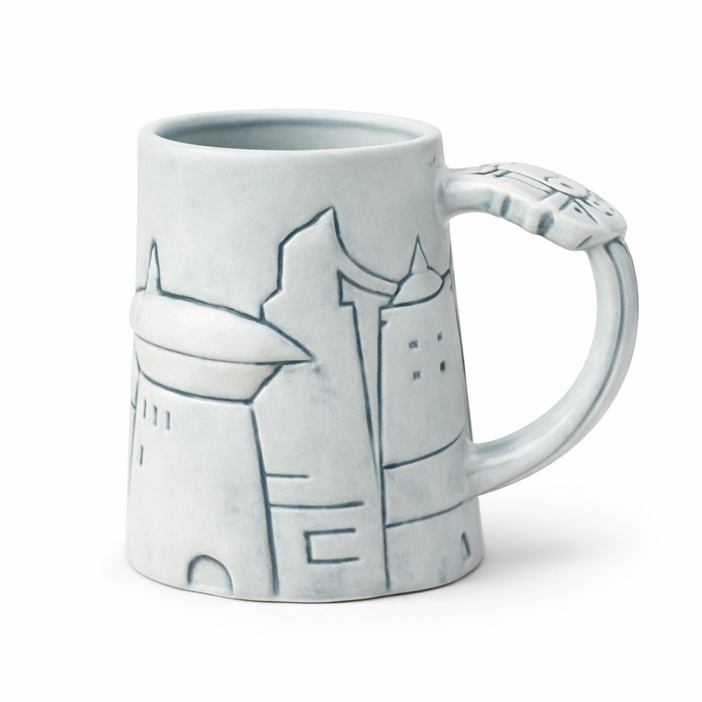 Star Wars Galaxy’s Edge Mug Disney Parks Millennium Falcon R2-D2 Batuu Cantina